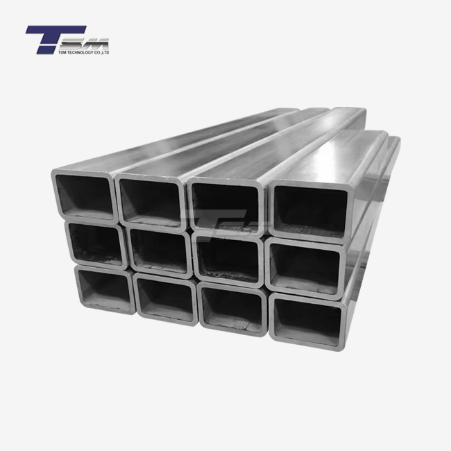 Titanium Square Tube — structural and decorative titanium profiles