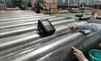 Titanium tube industrial project — production batch