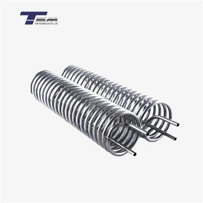 Titanium Tube Coil for heat exchangers — ASTM B338 standard